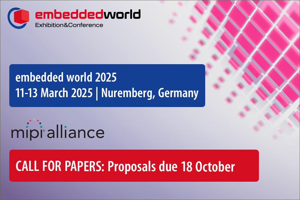 MIPI Sessions at embedded world 2025